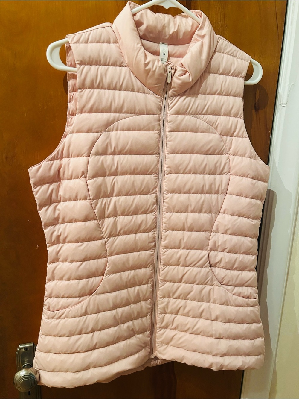 Lululemon Light Pink Quilted Women's Puffer Vest
